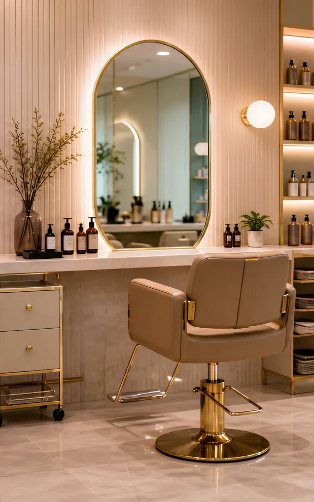 Hair & Beauty workspace photograph