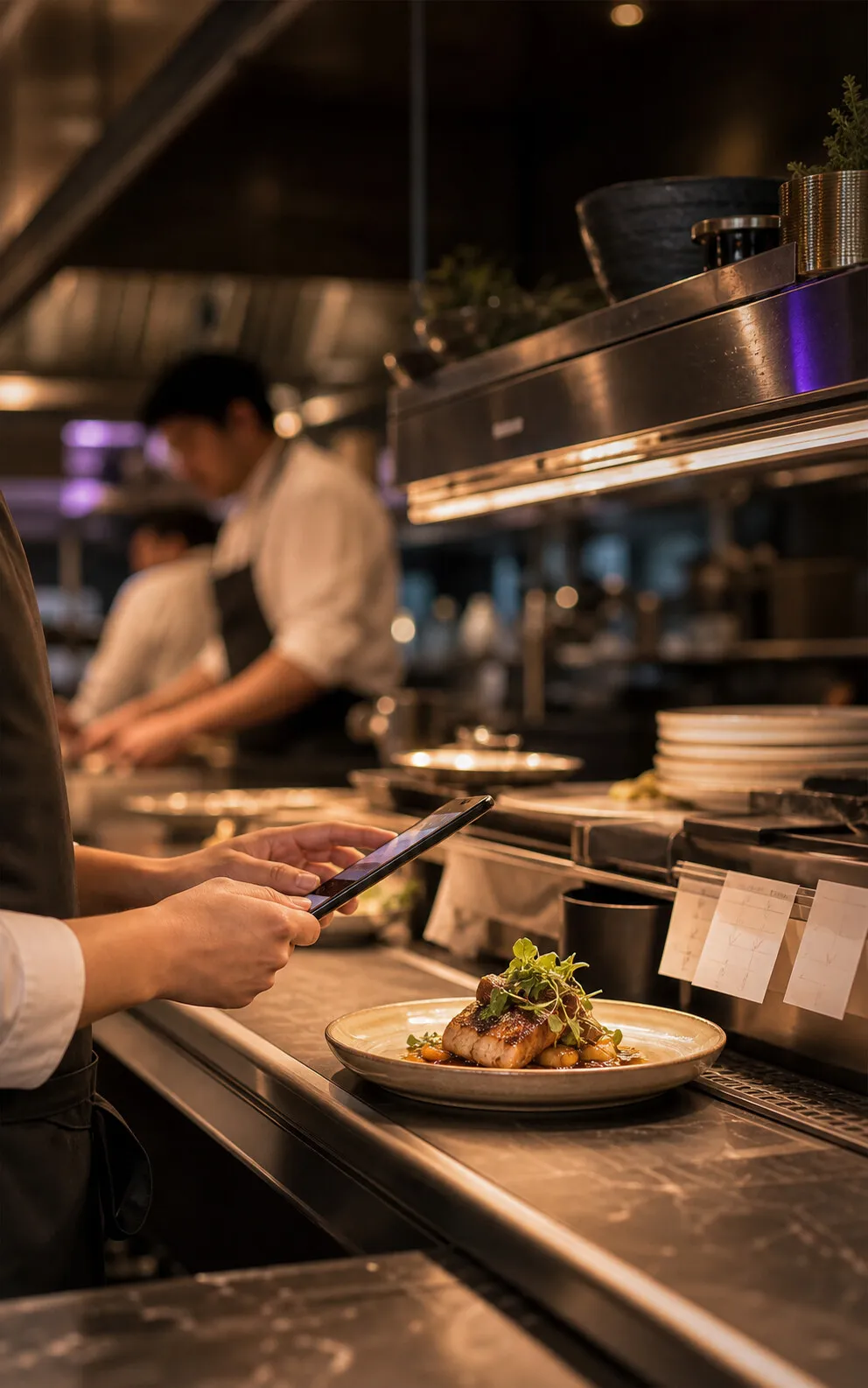 Answer in the flow of service for Hospitality