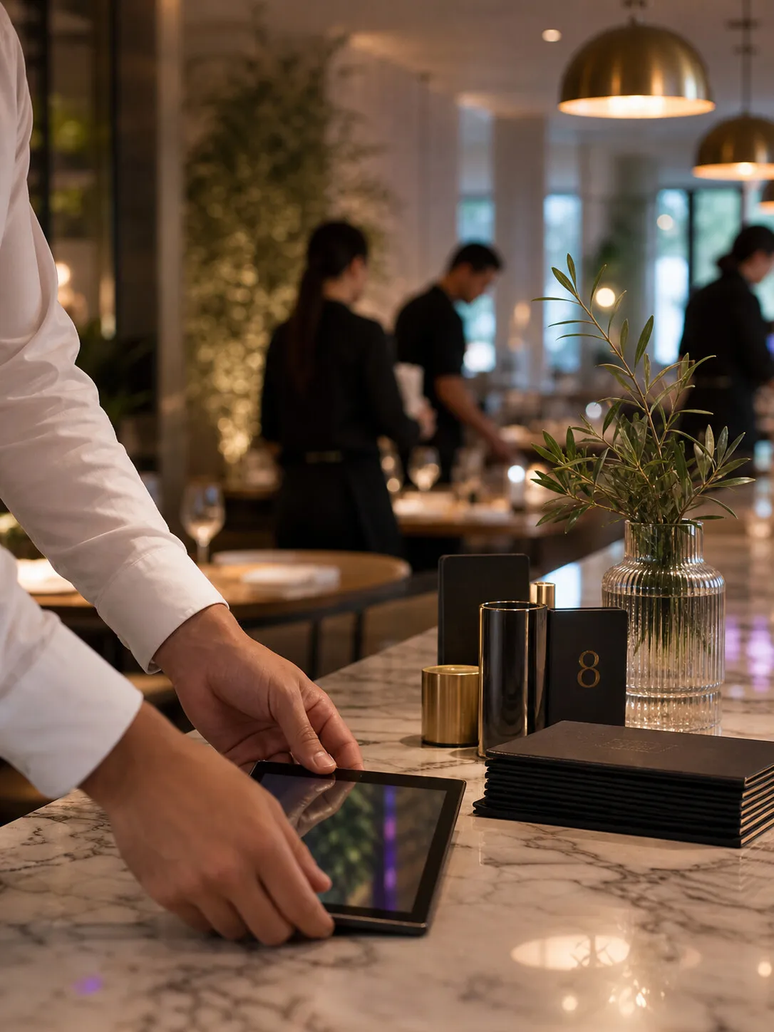 Brief by site, role or shift for Hospitality