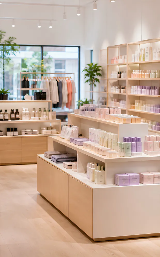 Retail workspace photograph